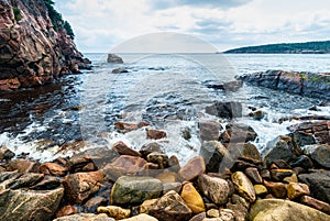 Black Brook beach, Cape Breton, Nova Scotia, Canada.