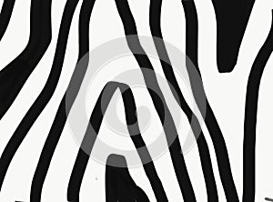 Black brush lines on white background, imitation of zebrad formatting.