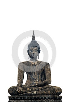 Black Buddha image