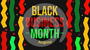 Black Business Month, a time dedicated to recognizing and honoring black-owned businesses, wallpaper photo