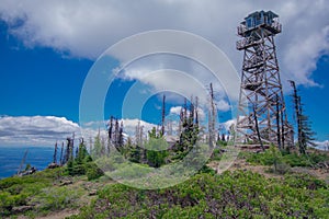 Black Butte Tower on the Top
