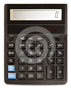 Negro calculadora 