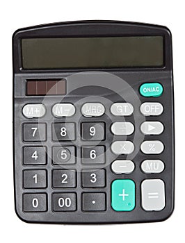 Black calculator