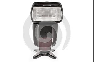 Black camera flash isolate