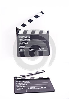 Black camera frame sign isolated