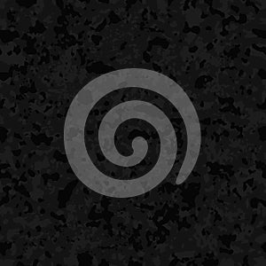 Black camouflage pattern seamless vector background