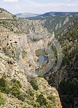 Black Canyon of the Gunnison National Park, stock image