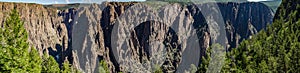 Black Canyon of the Gunnison Panorama