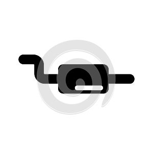 car exhaust system icon