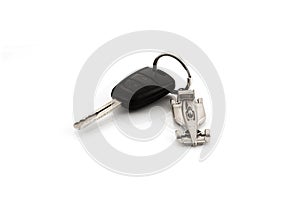 Black car keys with remotes