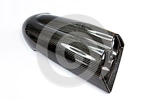 Black carbon fiber composite material background