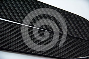 Black carbon fiber composite raw material