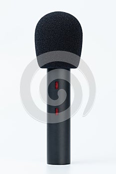 Black cardioid microphone