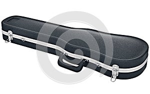 Black case viola violin