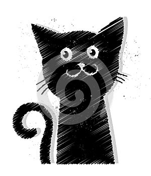 Black Cat vector