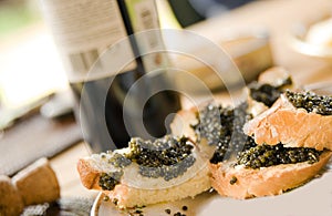 Black caviar photo