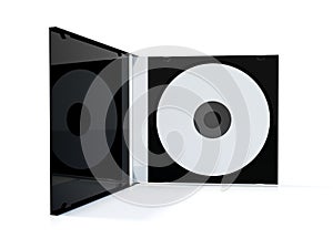 Black cd box