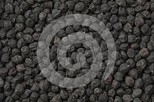 Black Ceci neri chickpeas