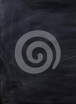 Black chalkboard background, texture. School class concept