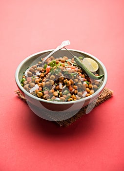 Black Chickpea Chaat or Kala Chana Chat recipe