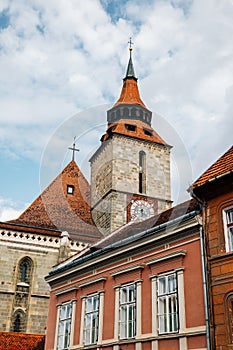 Black Church Biserica Neagra in Brasov, Romania photo