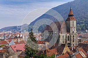 The Black Church in Brasov, Romania photo