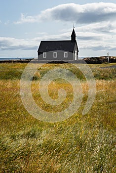 The Black Church at Budir, SnÃ¦fellsnes Peninsula