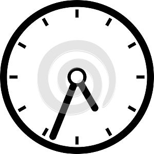 Black Clock illustration