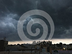 Black cloud photo