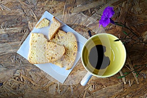 Black coffee in love