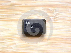 Black Tab key photo