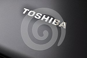 Black color Toshiba Laptop, strong brand on laptop