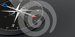 Black Compass dark background