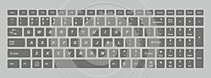 ÃÂ¡omputer keyboard. vector illustration