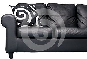 Black couch