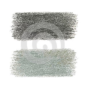 Black crayon scribble texture stain isolated on white background