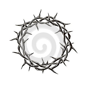 Crown of thorns image photo