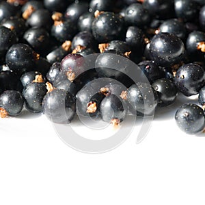 Black currant, blackcurrant, blackberry. vitamin C and polyphenol phytochemicals.  They are used to make jams, jellies and syrups