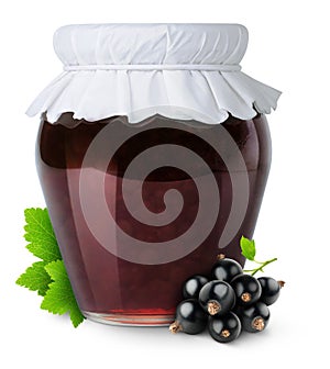 Black currants jam