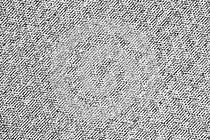 Macro Print of Diagonal Dashes Pattern on White Paper