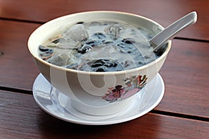Black Dawet Ice, traditional drink photo