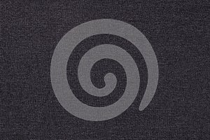 Black denim fabric texture background