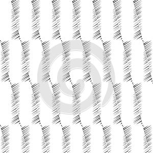 Black diagonal scribble rectangle shape pattern background