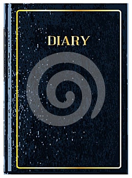 Black Diary Cover