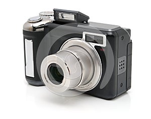 Black digital camera
