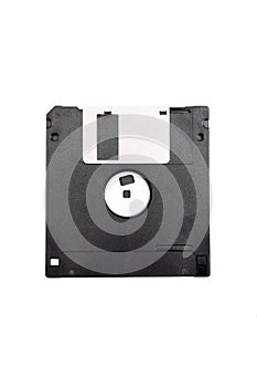 Black diskette.
