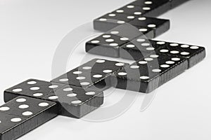 Black Domino bricks