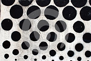 Black Dots Background