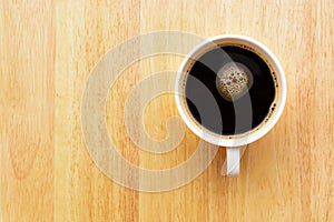 Black espesso coffee