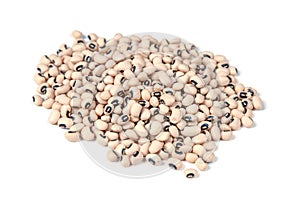 Black-eye-beans, isolated